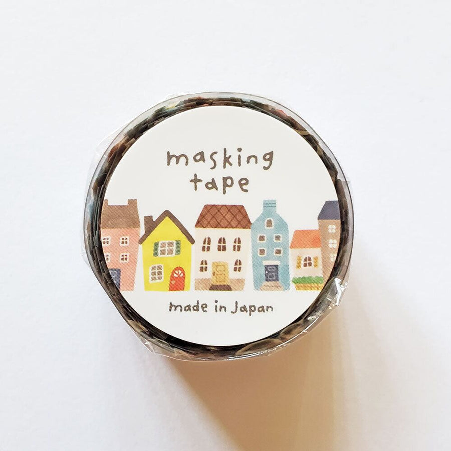 Mind Wave Seamless Die-Cut Washi Tape - House