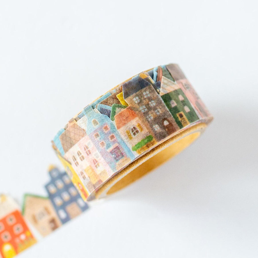 Mind Wave Seamless Die-Cut Washi Tape - House