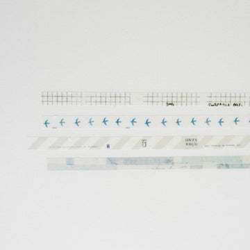 YOHAKUヨハク Collage Washi Tape - L010 —— L013