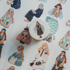 LDV collage -time washi tape
