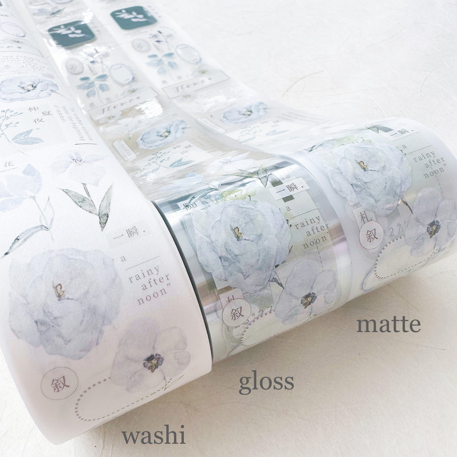 Freckles Tea Vol.3 summer rain washi tape & pet tape