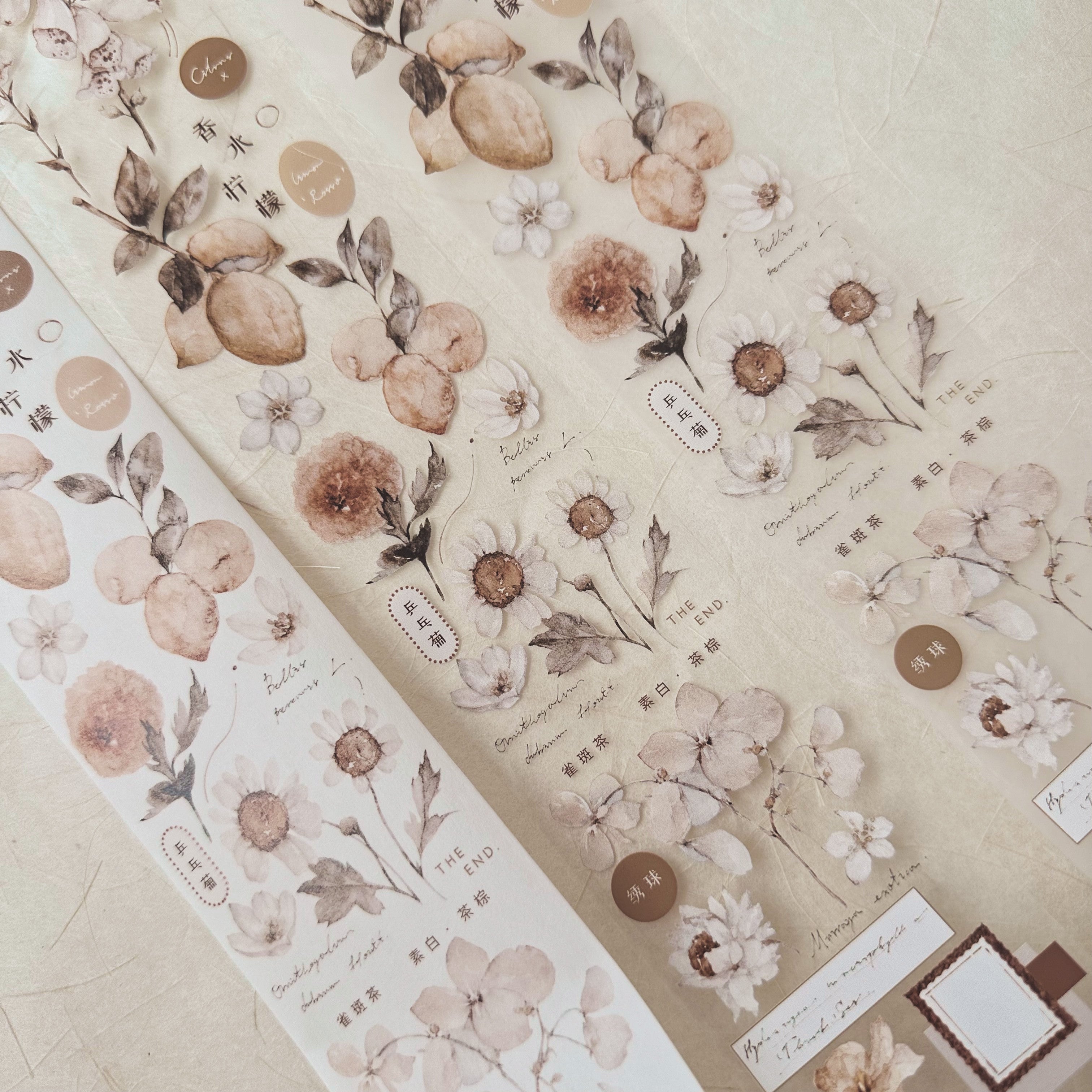 専用  Freckles Tea 雀班茶 Vol.3 petテープ6ロールセット Freckles Tea Tape Vol.3 Full Collection – Sumthings of Mine