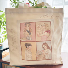 Journal Pages x Windry Ramadhina slow living canvas bags