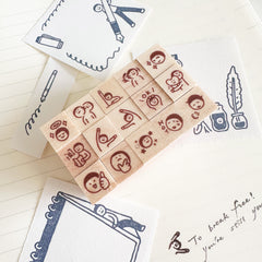Littlelulu mini rubber stamp - 1