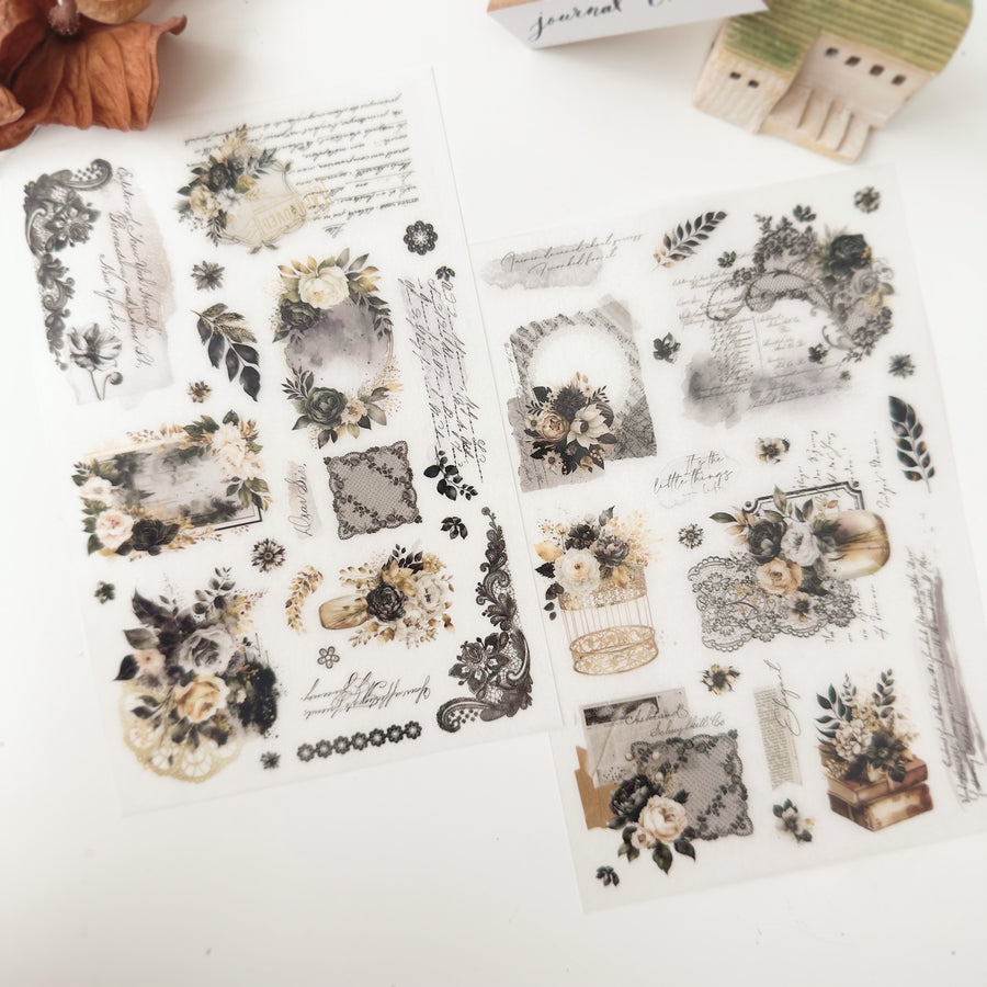 Journal Pages Spare parts print on sticker – journalpages