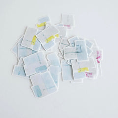 YOHAKUヨハク Washi Flake Seal - Tsumiki (F-006)
