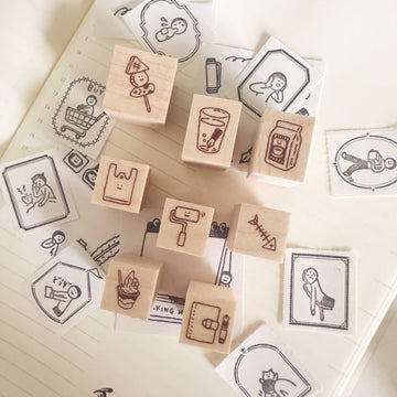 Mini Rubber Stamp - Mushroom – Shop Sweet Lulu