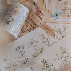 Meow Illustration "wonderful weeds" Washi Tape