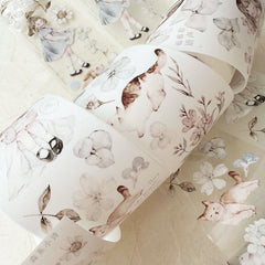 Freckles Tea Vol.3 flower girls washi tape & pet tape