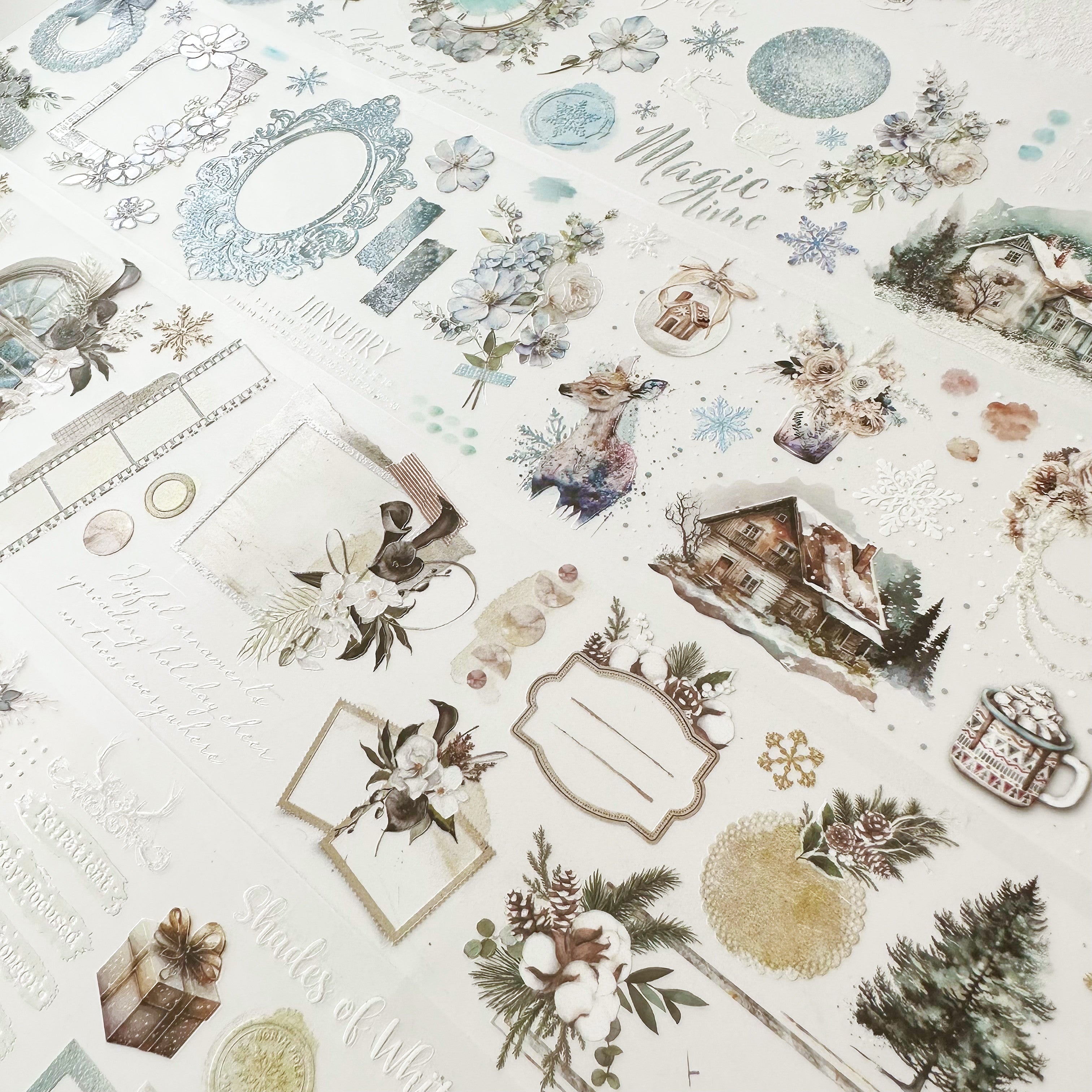 テープ・マスキングテープ winter life PET Journal Pages 