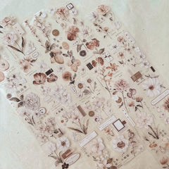 Freckles Tea Vol.3 white tea washi tape & pet tape