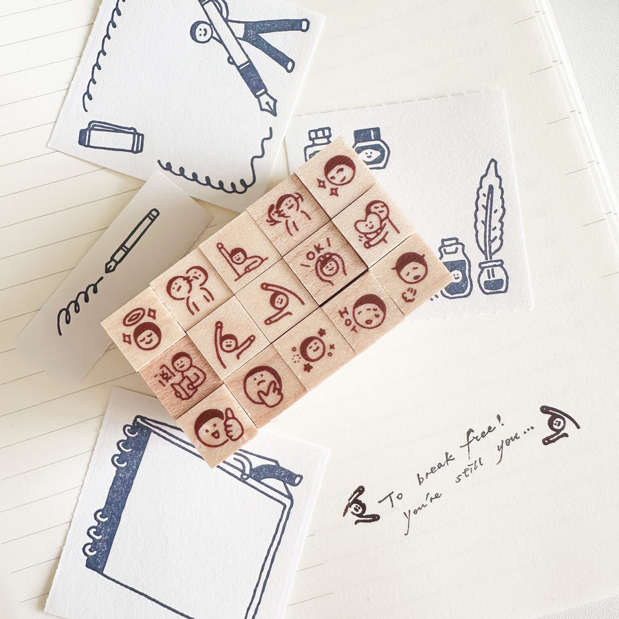 Littlelulu mini rubber stamp - 5