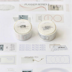 Nyret  "The planner series II" washi tape