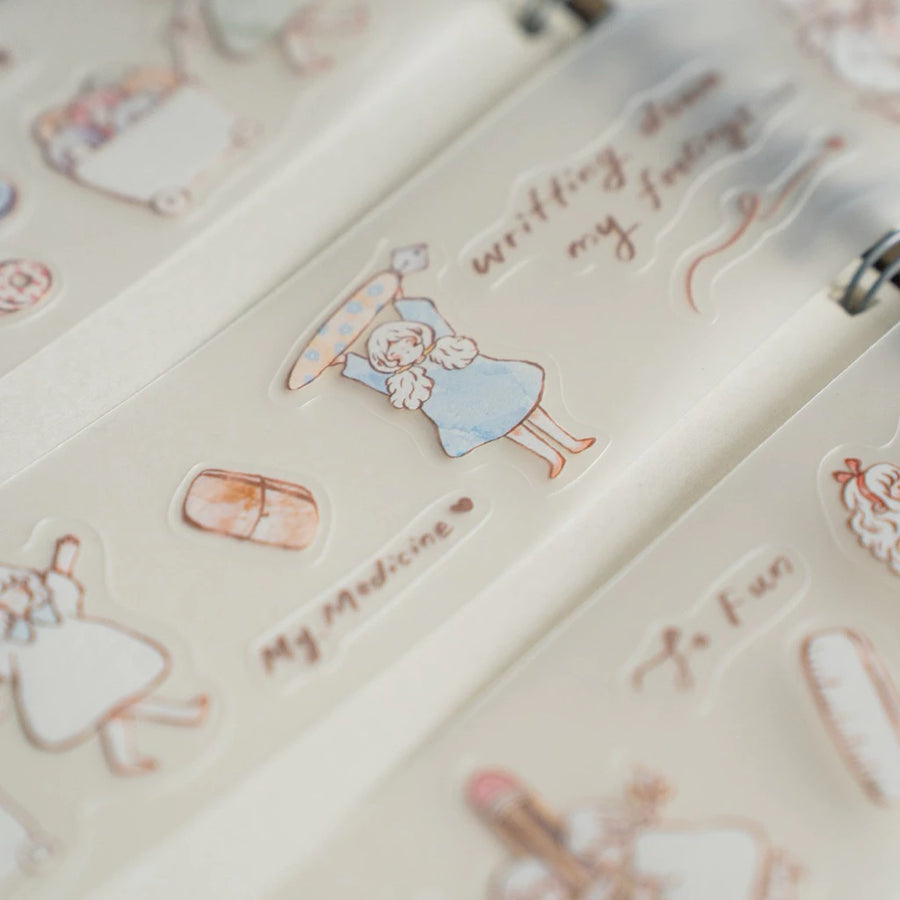 Shō Littlehappiness Kiss Cut PET Tape - Stationery Friends