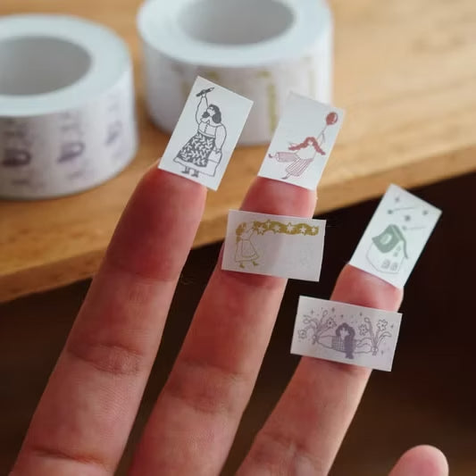 Ivysnow label sticker - Gashapon series