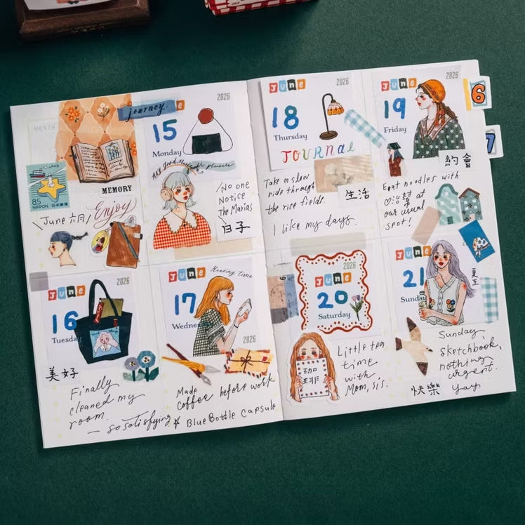 LDV 2026 calendar A6 Sticker