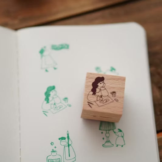 Ivysnow rubber stamp - Doodle