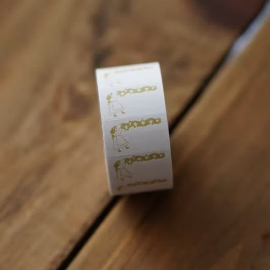 Ivysnow label sticker - Gashapon series