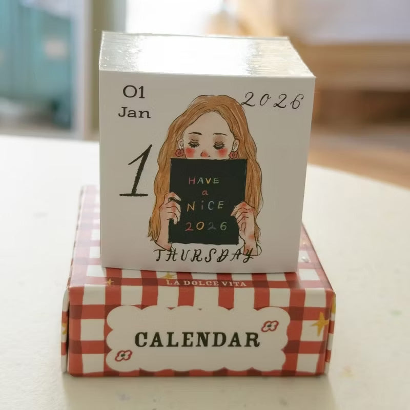 LDV 2026 mini calendar - It's so nice to have you