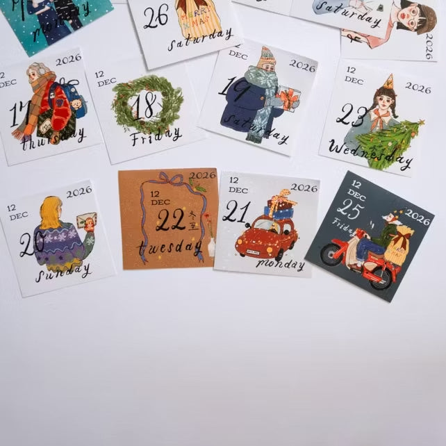 LDV 2026 mini calendar - It's so nice to have you