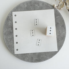 YOHAKU Rubber Stamp - S-111 Clover 3