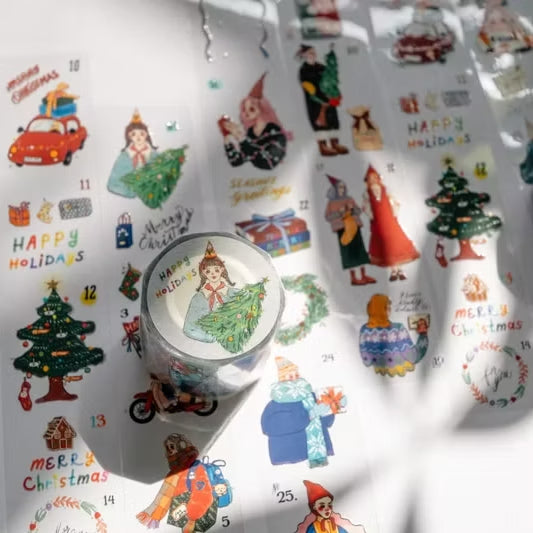 LDV Let's countdown together Xmas PET tape