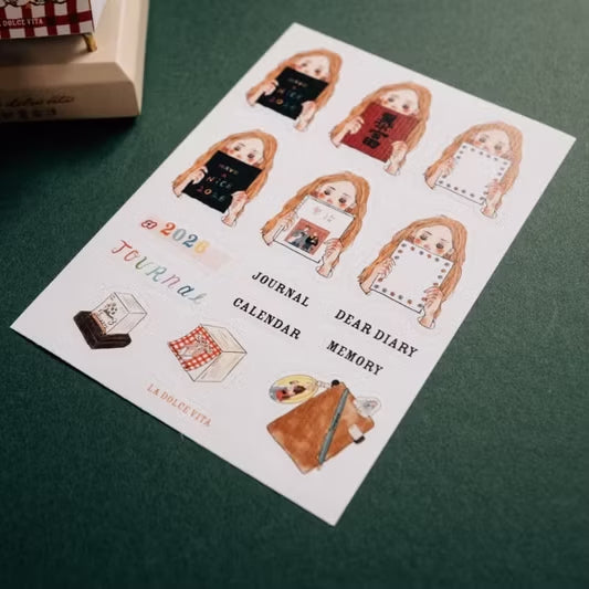 LDV 2026 calendar A6 Sticker