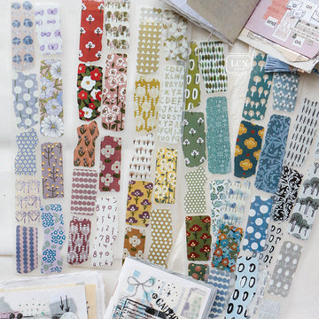 LCN Piece of paper PET tape/Washi tape with kiss-cut