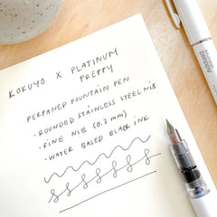 Kokuyo Platinum Preppy Perpanep Fountain Pen