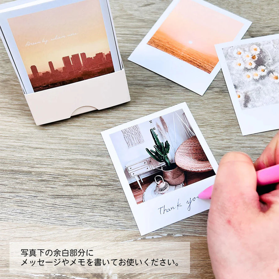 Pine Book Photo Stand Memo - pink