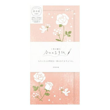 Furukawashiko Today's Letter set - Little Bird and Rose