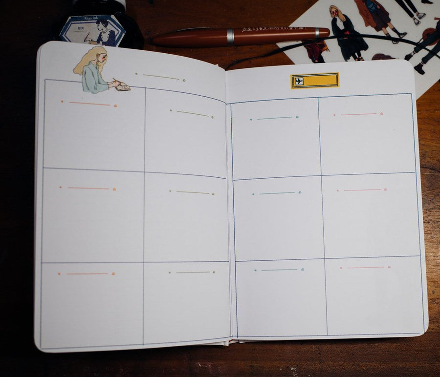 LDV bon voyage Diary Book - Monthly Plan