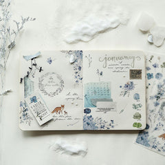 MU Print-On Sticker "botanical 10"  181-187