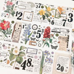 MooKA Studio Giant flower collection pet tape - 10cm