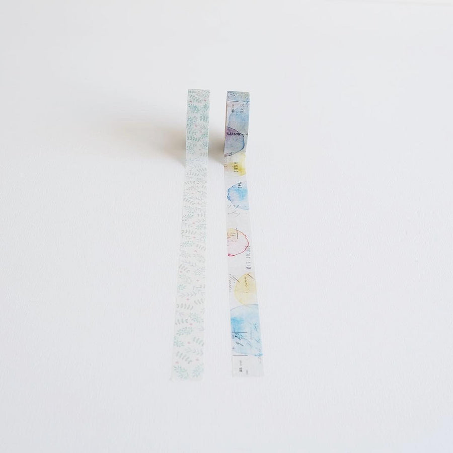 YOHAKUヨハク Collage Washi Tape - Y-099 Wakaba