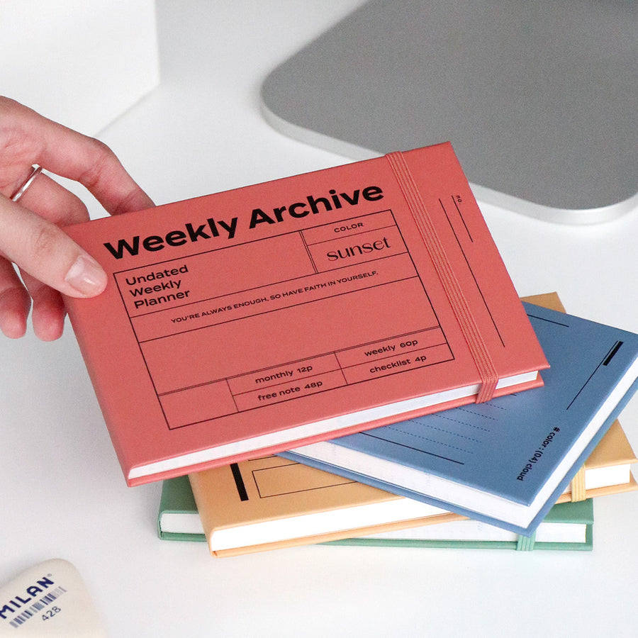 Iconic Weekly Archive Planner