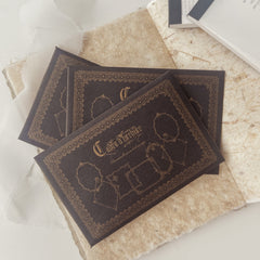 Journal Pages x Lamp x Paperi "Cadre d'herbier"  specimen frame sticker
