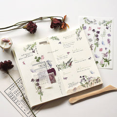 MU Print-On Sticker "Botanical 7 "  156 - 160