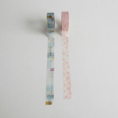 YOHAKUヨハク Collage Washi Tape - 059 & 060