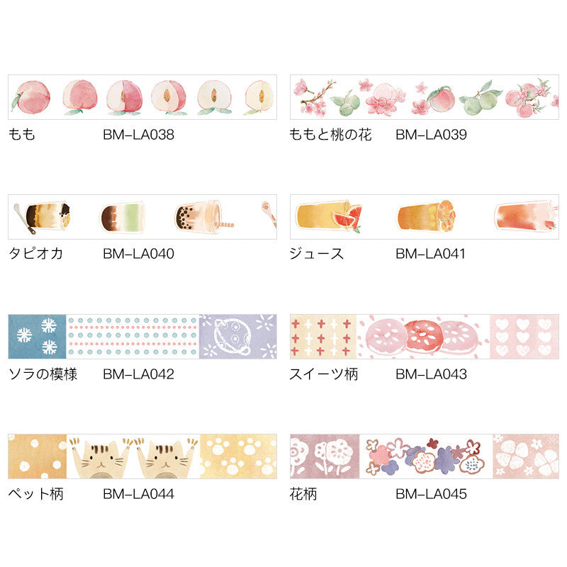 BGM Sweets Pattern Washi Tape
