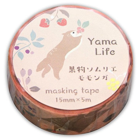 Yama Life Animal Washi Tape - Flying Squirrel