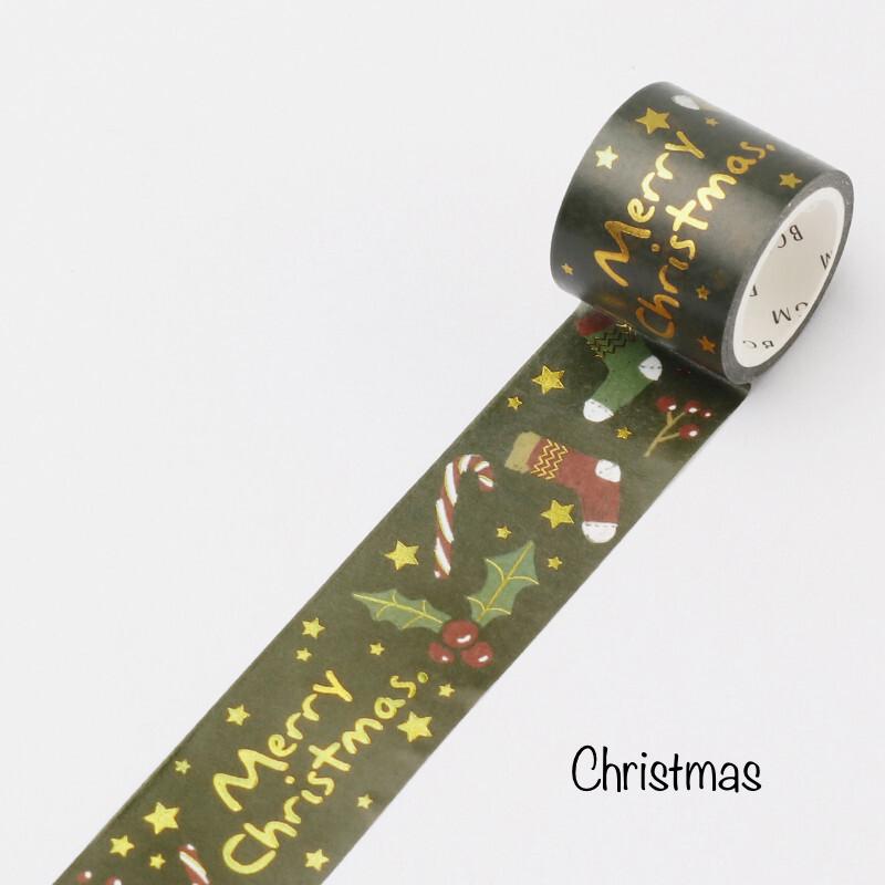 BGM Christmas Washi Tape【Limited Edition】
