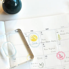 MU Clear Splice Stamp Set - Date