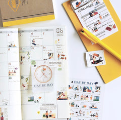 MU Print-On Sticker Daily life Series