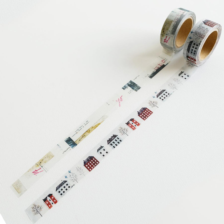 YOHAKUヨハク Collage Washi Tape - Y-093 Display