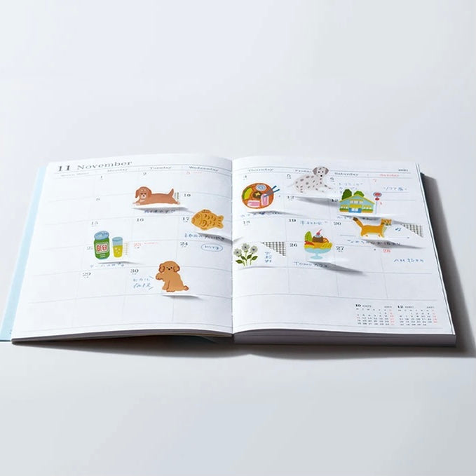 HITOTOKI Pop-up Stickers - Garden
