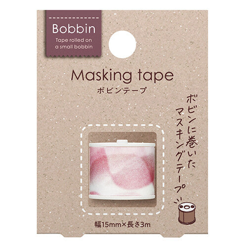 Kokuyo bobbin masking tape - organza pink
