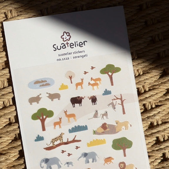 Suatelier Serengeti Sticker - 1122