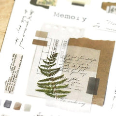 MU Print-On Sticker "Vintage 3 "  161 - 163