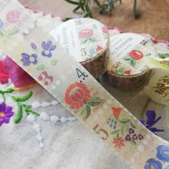 Sunny Sunday x Papier Platz Washi Tape - Kalocsa